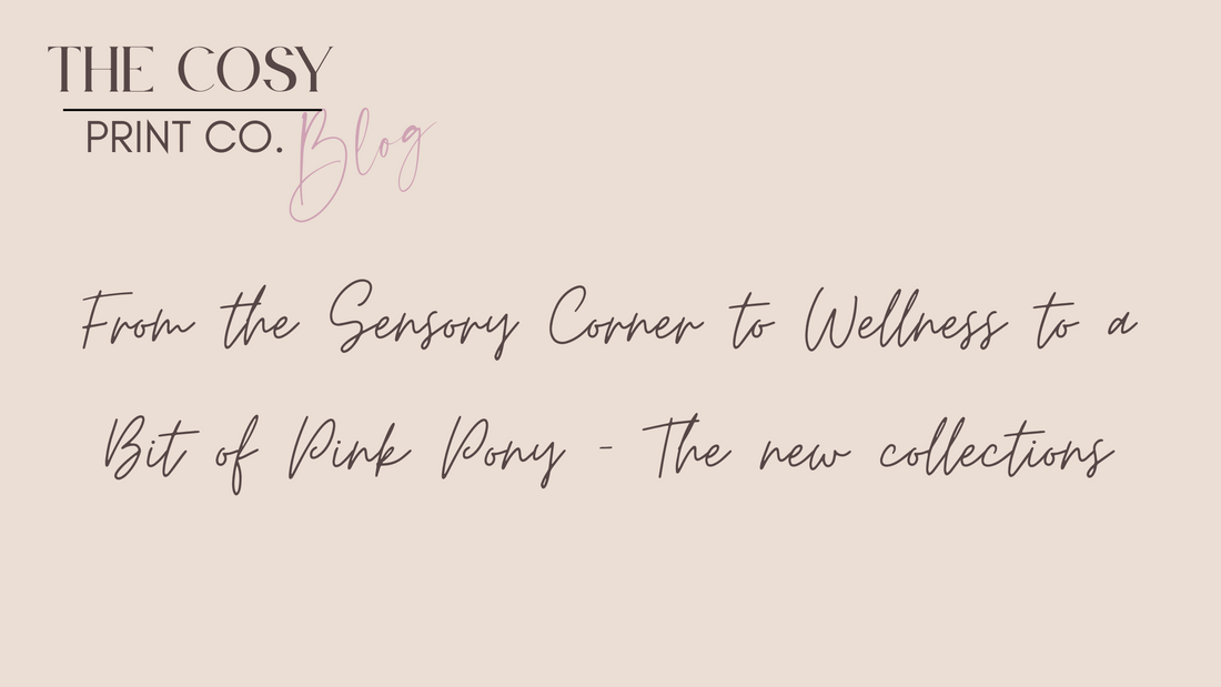 From the Sensory Corner to Wellness to a Bit of Pink Pony - The new collections