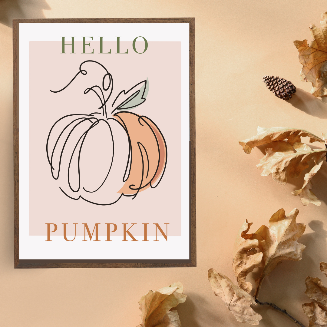 Discover our Autumn Collection of hand-drawn cosy prints. Perfect for warm homes this season, with rustic tones and autumnal vibes.