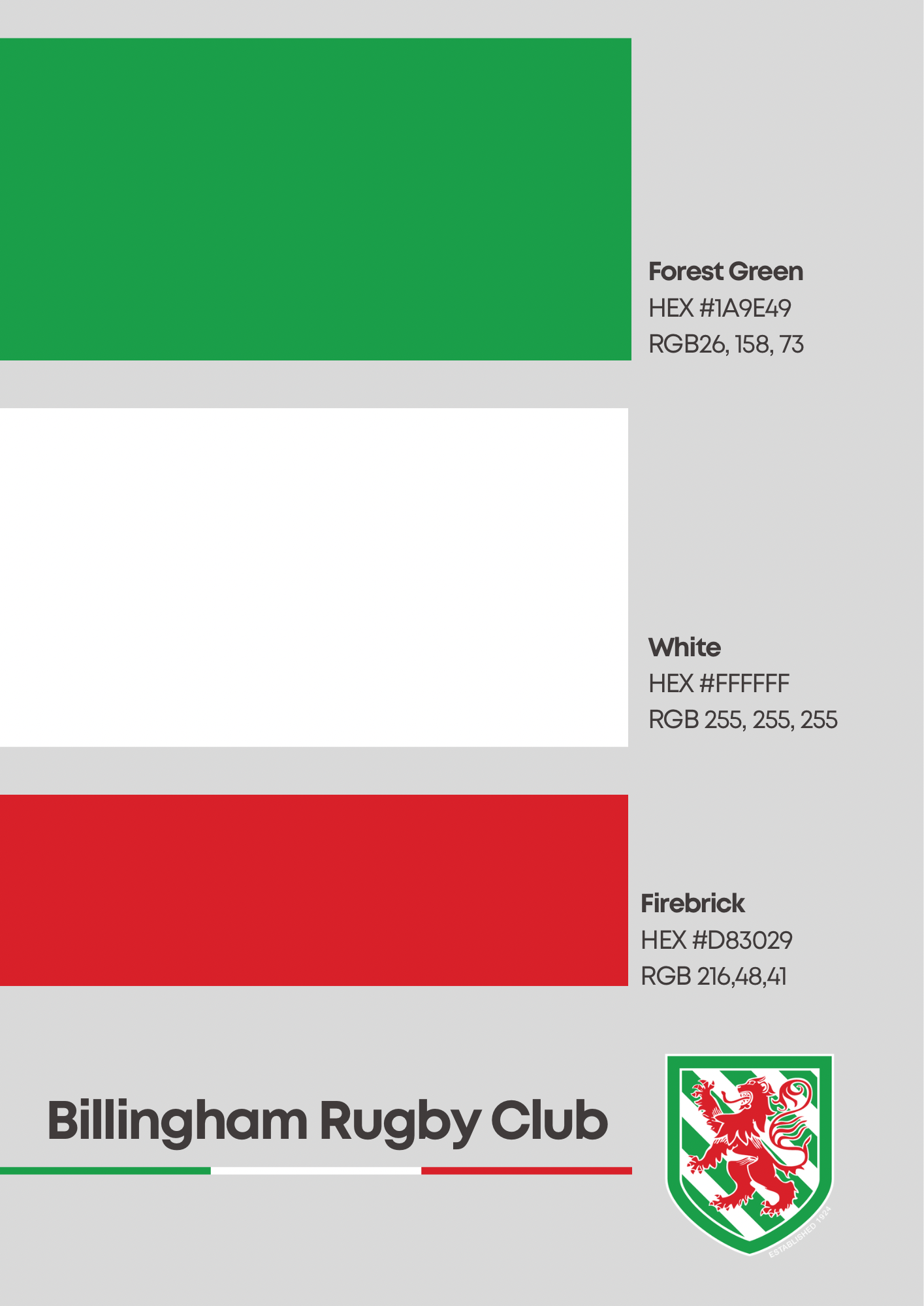 Team Colours Print - Custom - The Cosy Print Co.