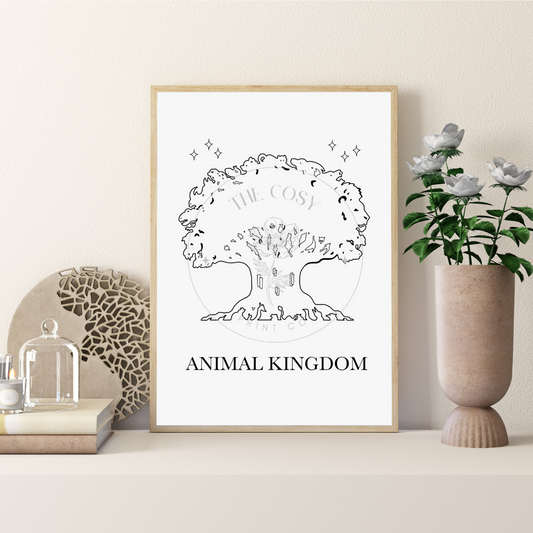 animal-kingdom-b-w-print