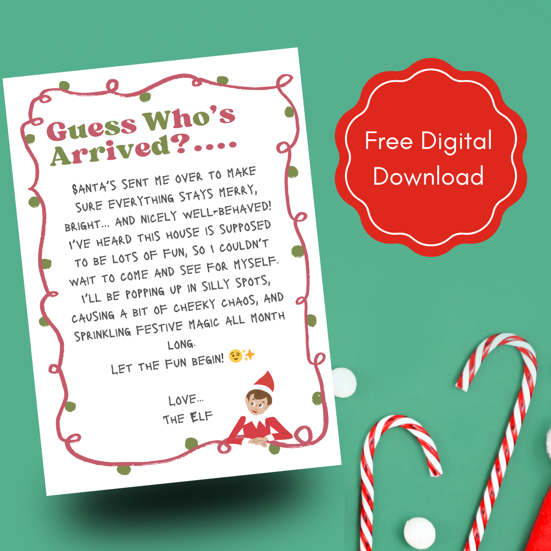 Free Digital Download - First-Time Elf (Single Elf)