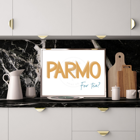 parmo-for-tea-blue-orange-print
