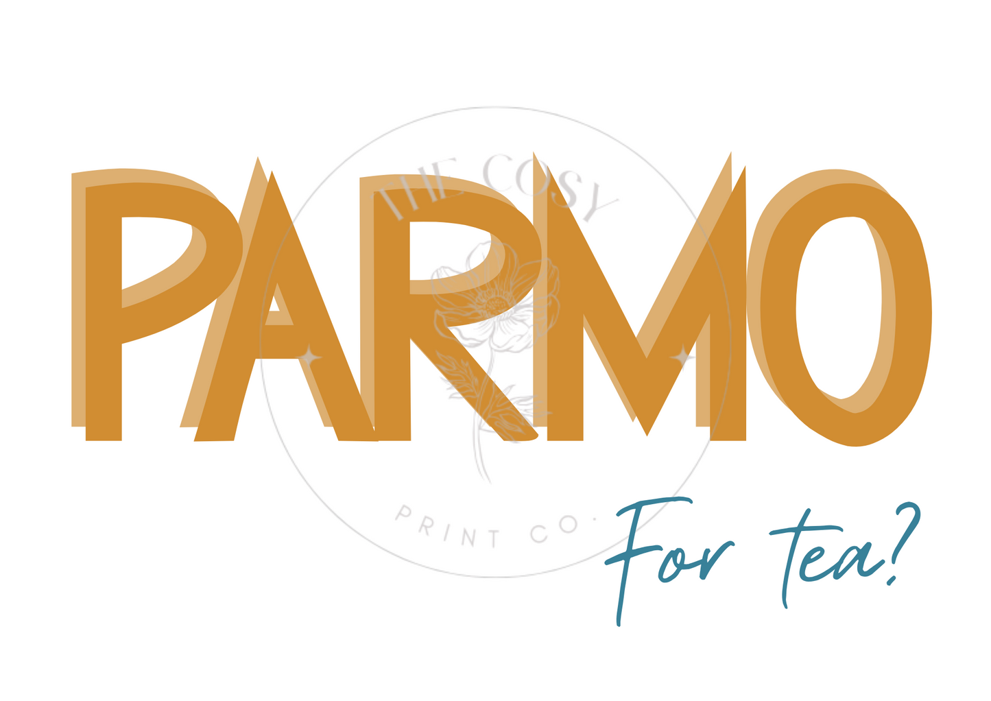 parmo-for-tea-blue-orange-print